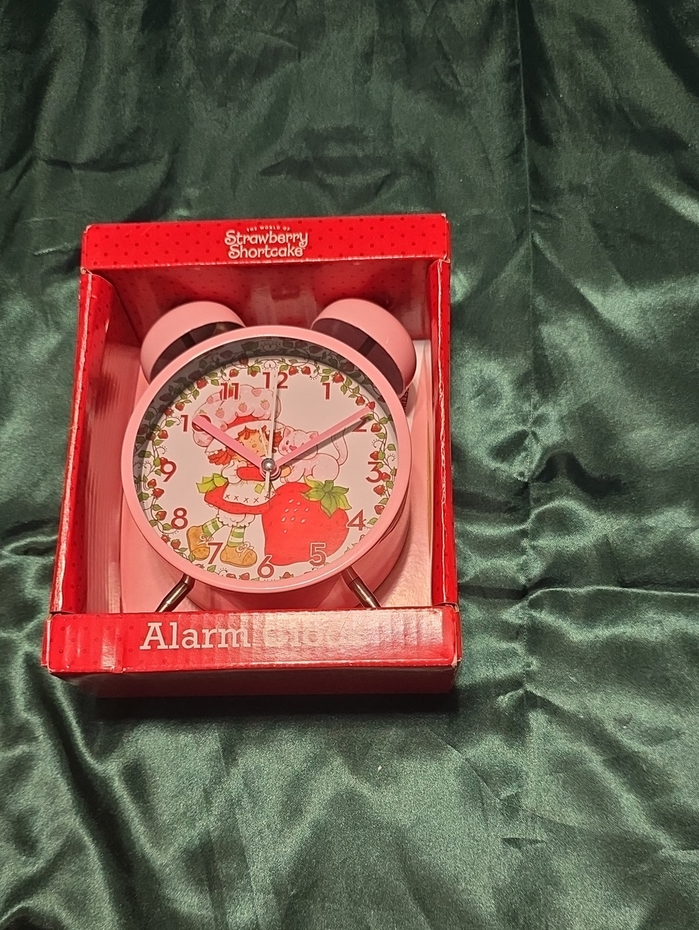 Strawberry Shortcake Pink Alarm Clock Wall Decor